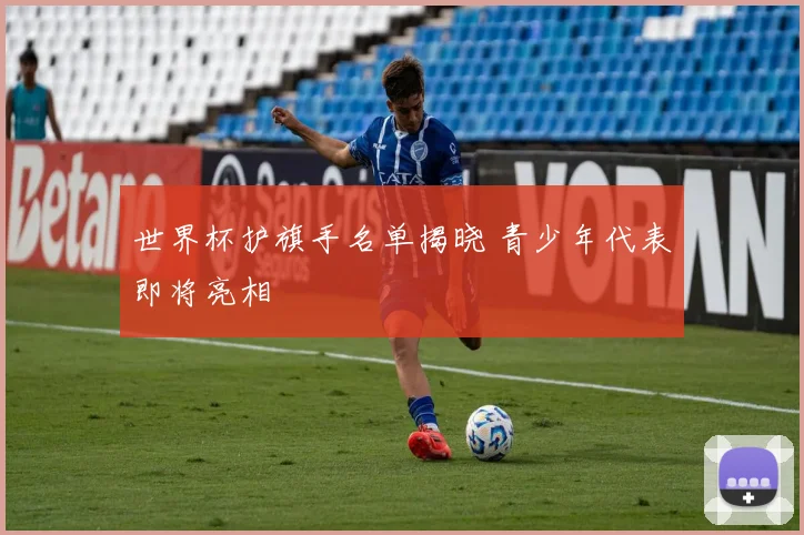 世界杯护旗手名单揭晓 青少年代表即将亮相