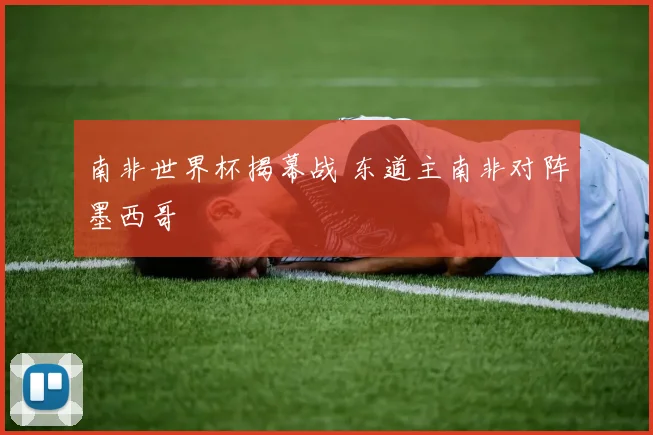 南非世界杯揭幕战 东道主南非对阵墨西哥