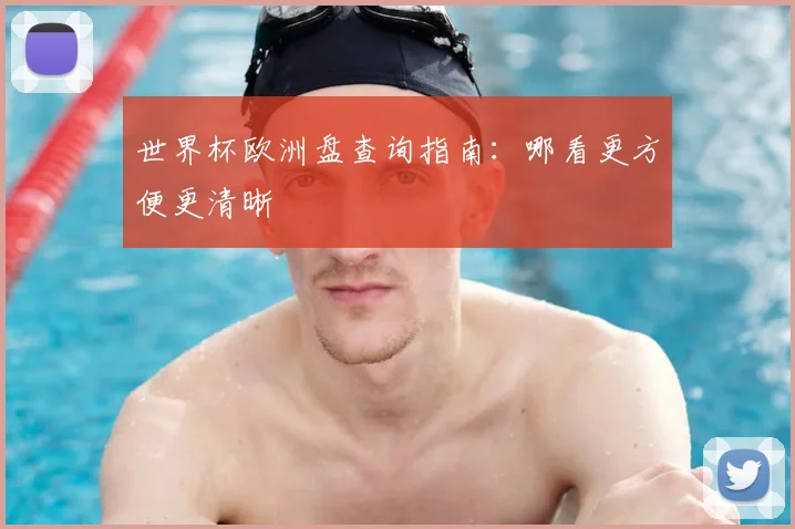 世界杯欧洲盘查询指南:哪看更方便更清晰